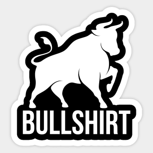 Bullshirt Sticker